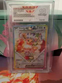 Ace Grading Eevee EX SVP 174 Prismatic Evolutions Promo Pokemon Card Gem Mint 10 - Image 1