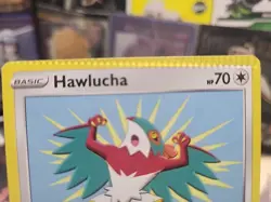TRUE Crimp ERROR Pokemon Cards HAWLUCHA 121/172 And Grass Energy - Image 5
