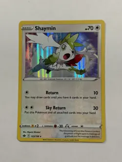 Pokemon Card - SWSH Chilling Reign - Shaymin 123/198 | Rare Holo - Image 1