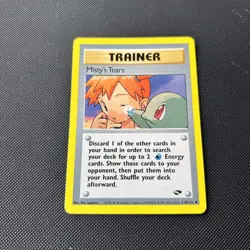 Pokemon Card Gym Challenge Misty's Tears 118/132 WOTC Rare - Image 3