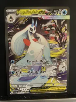 ASCENDED HEROES Mega Froslass ex 275/217 SIR Pokemon TCG Full Art card NM - Image 1