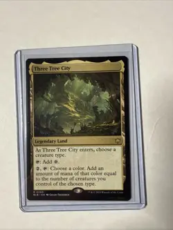 MTG Three Tree City Bloomburrow Foil - Image 1