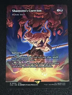 MTG Final Fantasy: Through the Ages Shantotto's Coercion 0034 NM Rare - Image 1