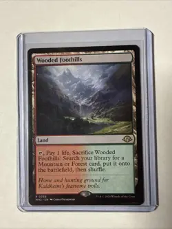 MTG Wooded Foothills Modern Horizons 3 Regular - Image 1