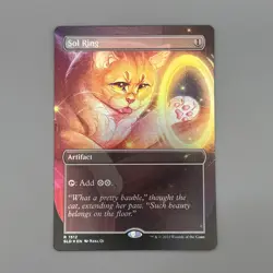 Sol Ring - (FOIL) - Secret Lair: Raining Cats and Dogs - NM/M - MTG / Magic - Image 1