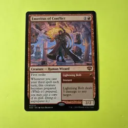 Emeritus of Conflict Secrets of Strixhaven Regular - Image 1