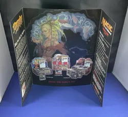 Magic The Gathering Mercadian Masques 1999 Fold Out Promo Poster Flier 11x17 MTG - Image 5