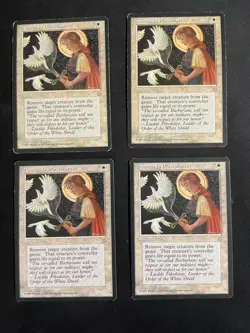 MtG X4 Swords To Plowshares Ice Age Magic the Gathering - Image 1