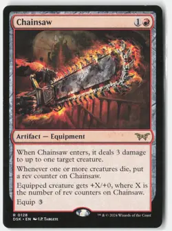 Chainsaw R Duskmourn: House of Horror 128 NM - Image 1