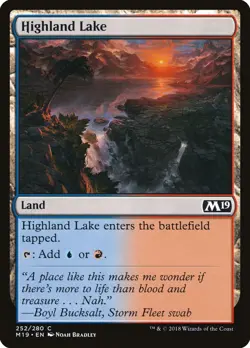 Highland Lake Core Set 2019 MTG NM - Image 1