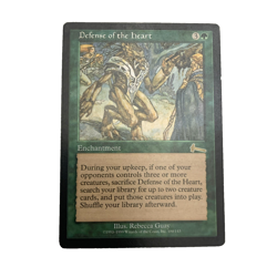Defense of the Heart MTG Urza's Legacy Regular LP 100/143 - Image 1
