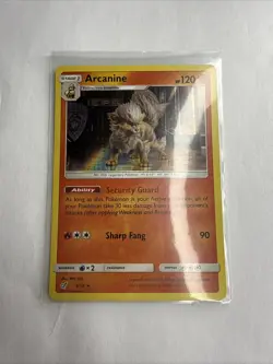 Pokemon TCG: Arcanine 6/18 - Detective Pikachu - Holo Rare NM - Image 1