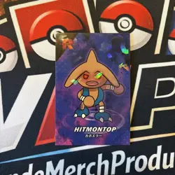 Rare Full Art Team Rocket Pokemon Card Database Hitmontop Low Pop Card - Image 1