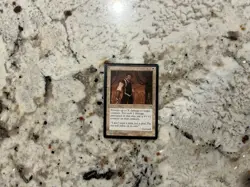 Mtg Crimped Temper - Magic the Gathering Stronghold Crimped Card Temper HP - Image 1