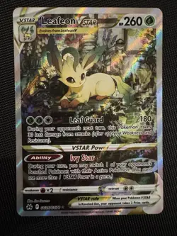 Pokemon TCG: Leafeon VSTAR -GG35/GG70 Ultra Rare -Crown Zenith: Galarian Gallery - Image 1