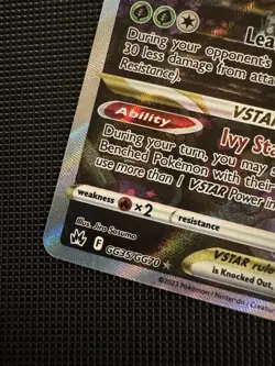 Pokemon TCG: Leafeon VSTAR -GG35/GG70 Ultra Rare -Crown Zenith: Galarian Gallery - Image 4