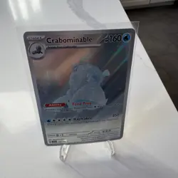The Pokemon Company Crabominable Illustration Rare Holo SV07 149/142 English 16… - Image 5
