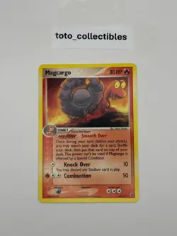 Magcargo 20/107 Rare Deoxys LP-NM Pokemon Card - Image 1