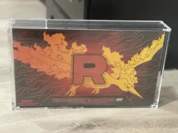 SEALED Pokemon Team Rocket's Moltres ex Ultra Premium Collection Box W/ Acrylic - Image 1