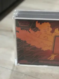SEALED Pokemon Team Rocket's Moltres ex Ultra Premium Collection Box W/ Acrylic - Image 2
