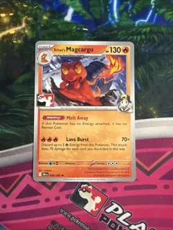 Ethan's Magcargo Pokemon Prize Pack Series 8 Promo Pokemon Card - Image 3