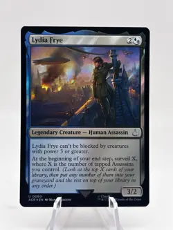 Lydia Frye 0060 Foil Universes Beyond: Assassin's Creed ACR MTG NM - Image 1