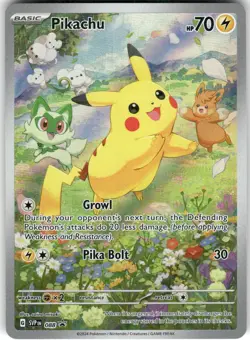 Pikachu 088 Holo P Scarlet & Violet Promo Pokemon NM - Image 1