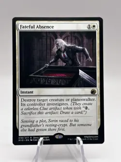 Fateful Absence 018/277 nnistrad: Midnight Hunt MID MTG NM - Image 1
