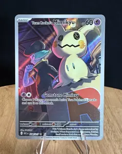 Pokemon TCG Team Rocket's Mimikyu Illustration Rare 238/217 Ascended Heroes - Image 1