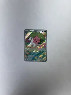 Shaymin 185/182 Destined Rivals Illustration Rare Pokemon TCG NM IR - Image 1