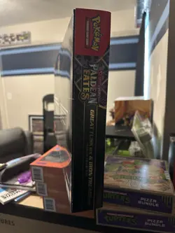 2x Pokemon TCG Paldean Fates Great Tusk and Iron Treads EX Premium Collection - Image 5