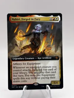 Nahiri, Forged in Fury 0171 Extended Art MOM Aftermath MAT MTG NM - Image 1