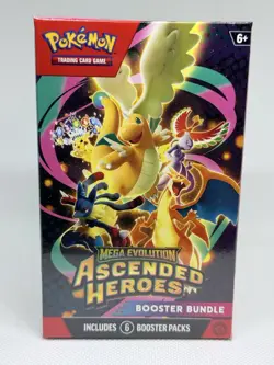 Pokemon Ascended Heroes Booster Bundle New & Factory Sealed 6 Packs - Image 1