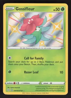 Gossifleur SV010/SV122 Pokemon TCG Shining Fates: Shiny Vault NM - Image 1