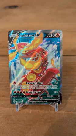 Centiskorch V 179/189 Ultra Rare Pokemon TCG Darkness Ablaze NM - Image 1
