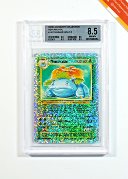 Pokemon BGS 8.5 Venusaur #18 Reverse Foil Legendary Collection 2002 English - Image 1