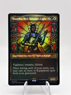 Danitha, New Benalia's Light 0079 Showcase Foil MOM: The Aftermath MAT MTG NM - Image 1