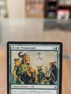 Elvish Promenade Lorwyn Elf MTG SHIPS FREE - Image 2