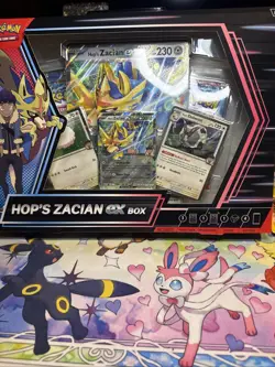 Pokemon TCG Hop's Zacian Ex Box |BRAND NEW FACTORY SEALED - Image 1