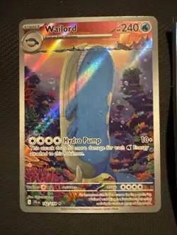 Pokemon Wailord 162/159 Journey Together Full Art Holo And 041/159 - Image 2