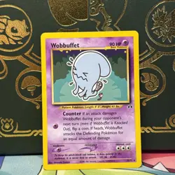 Pokemon TCG Wobbuffet 35/75 Neo Discovery Unlimited Rare - NM - Image 1