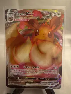 Pokemon TCG Eevee VMAX SWSH087 Holo Black Star Promo NM/M - Image 1