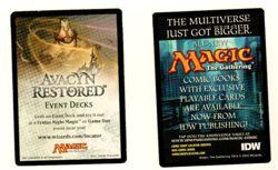 Set Of 2 Human Token Avacyn Restored MTG Magic the Gathering Cards - Image 2