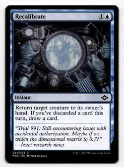 Magic The Gathering MTG Recalibrate MH2 #57 Modern Horizons 2 - Image 1