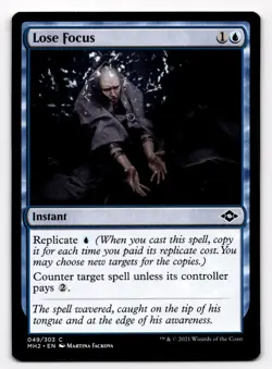MTG Modern Horizons 2 Lose Focus 49/303 - Image 1