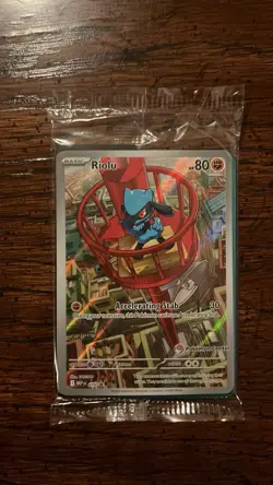 Pokemon Center Stamped Alakazam 009 And Riolu 010 Pokemon Mega Evolutions SEALED - Image 2