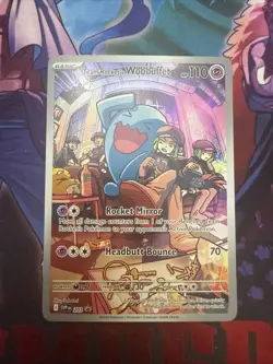 Pokemon- Team Rocket’s Wobbuffet Promo 203 - Image 1