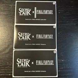 Magic the Gathering MTG Secret Lair x FINAL FANTASY Complete ENG NON-FOIL SET - Image 1