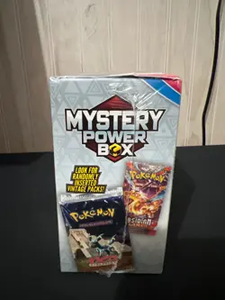 SEALED Pokemon Mystery Power Box Chase Pack Seeded 1:10 (5 Booster Packs) - Image 2