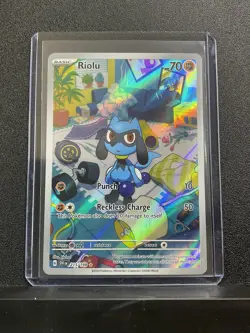 Pokemon SV01: Scarlet & Violet Base Set Riolu #215/198 - Image 1